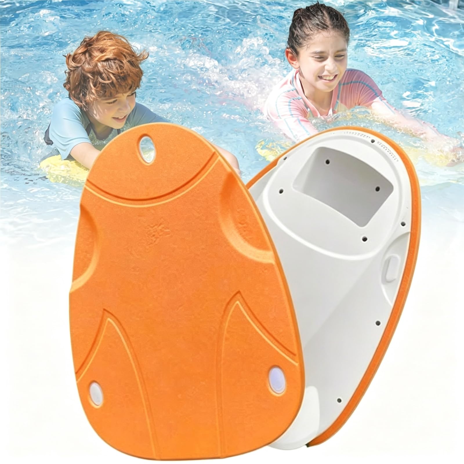 Tavola Propulsiva Elettrica Portatile da 300W, Tavoletta da Nuoto Elettrica | Scooter subacqueo elettrico, impermeabile IP68, propulsore d'acqua portatile da 3,1 kg, capacità di carico 80 kg