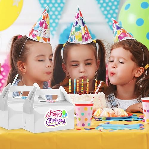 Miniatura 2 de Lainrrew 30 cajas de dulces a dos aguas, pequeñas cajas de regalos de fiesta de Navidad, caja de regalo de papel kraft para decoraciones de fiesta