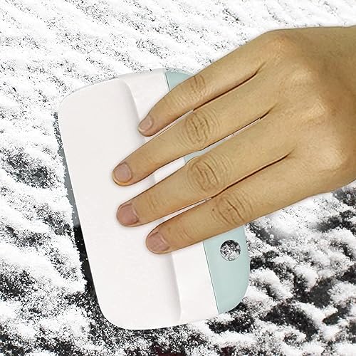 Miniatura 8 de Raspador XL, 2 piezas, herramientas de deshierbe artesanales, herramienta básica para desbrozadora de vinilo, menta