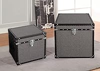 Vista 5 de Screen Gems Caja de almacenamiento, grande, marrón