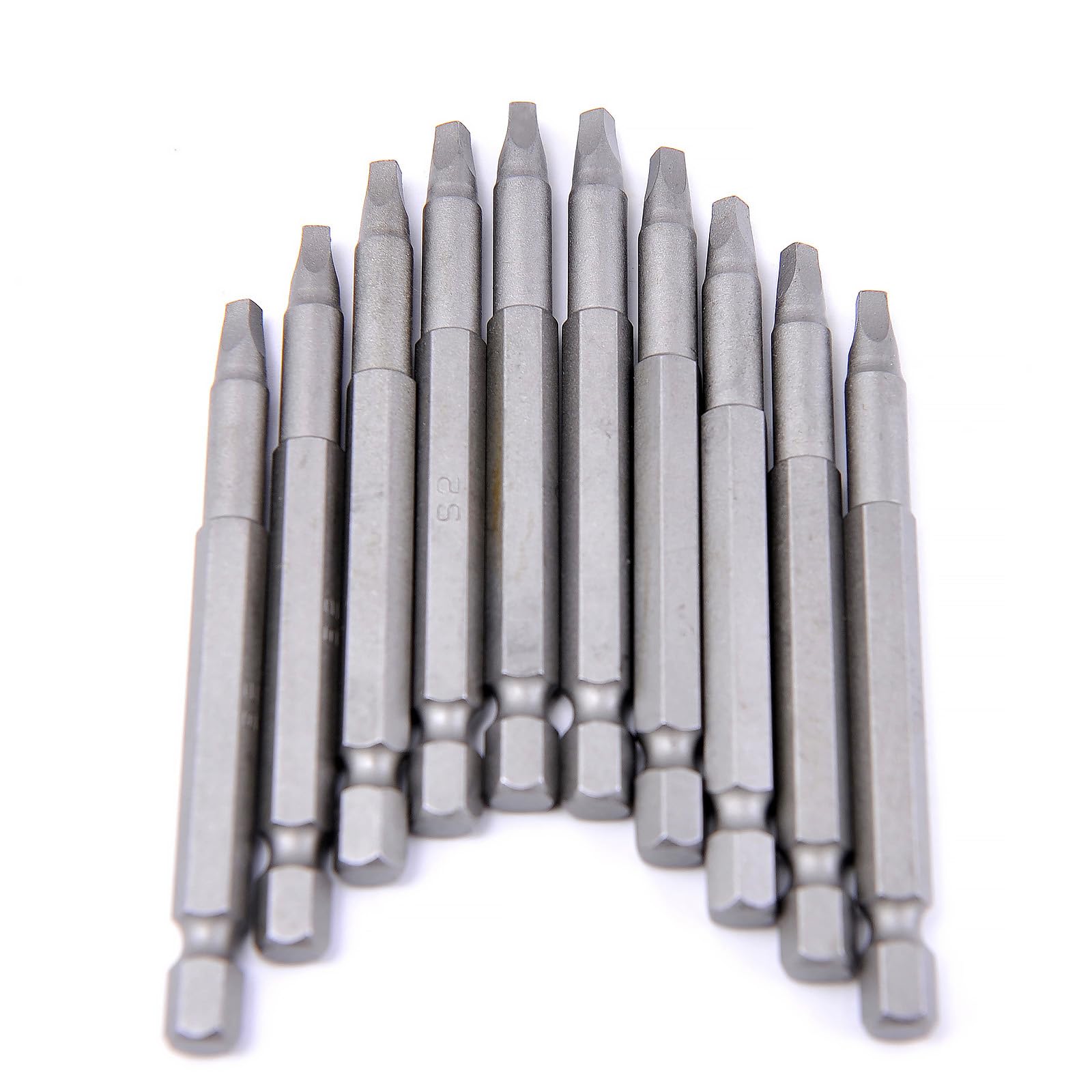 MaxTool Square Drive Set - 10 Precision Bits -8