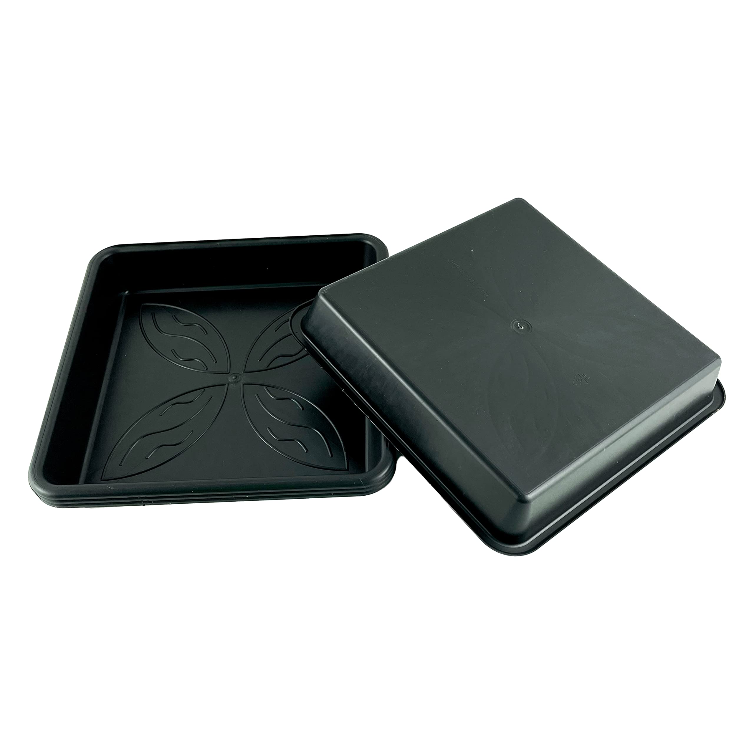 30 x Untersetzer 25,1 x 25,1 cm mit Blumenmuster Quadratisch Pflanzen Garten Muster