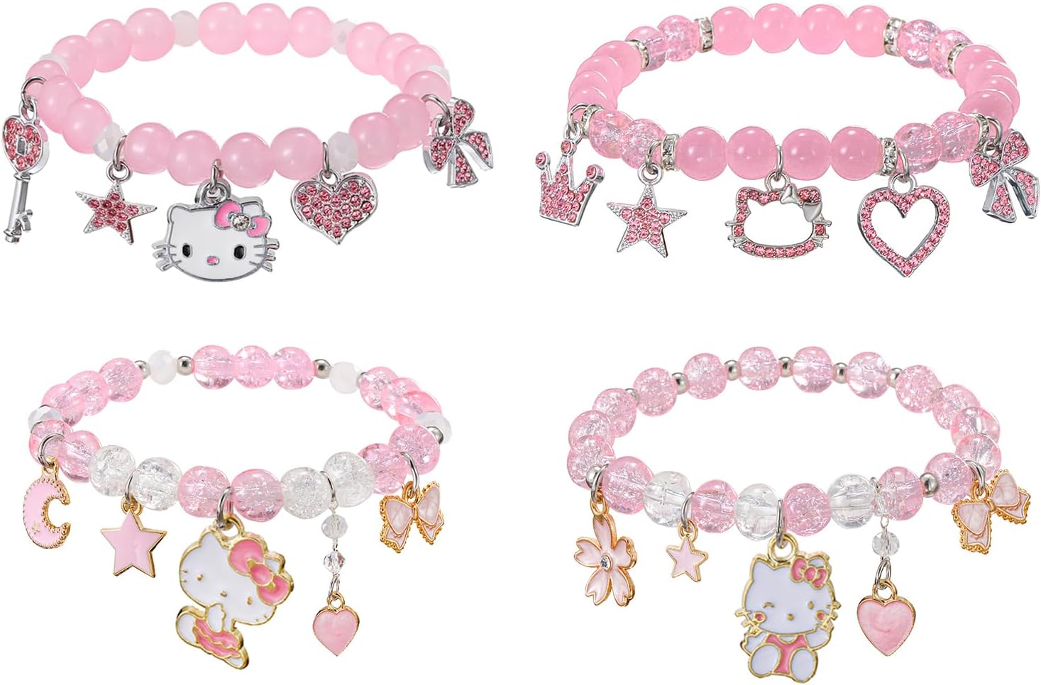 Mactoou 292 Pièces Kit Fabrication De Bracelet Pour Filles, Cadeau Fille 6-12 Ans, DIY Kit