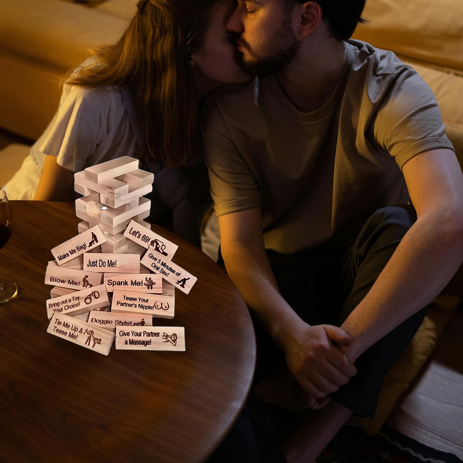 48 Pezzi Torre a Blocchi di Coppia, Giochi di Torre Della