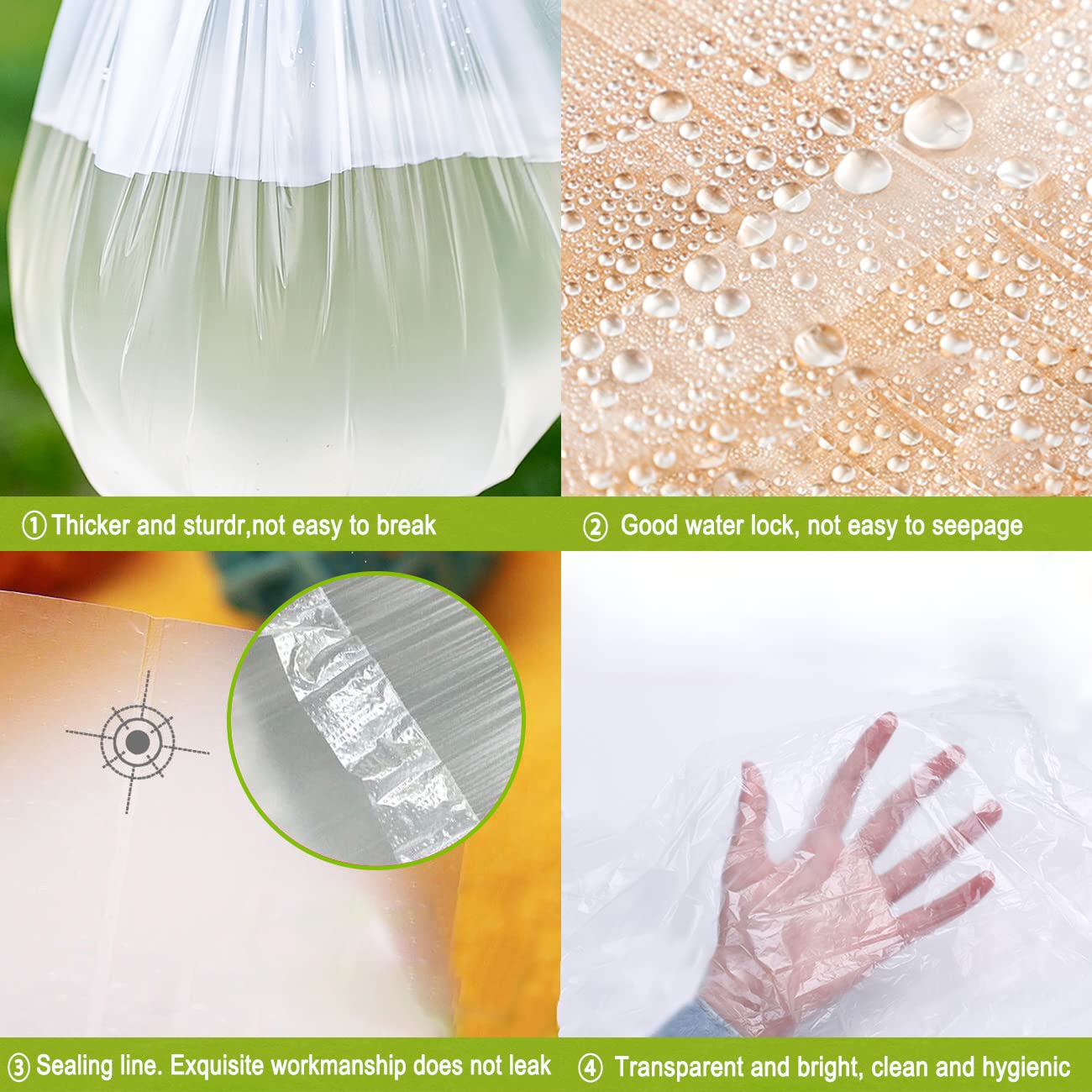 Lot de 50 sacs jetables en plastique pour couverture de sauna à infrarouge lointain, 109,2 x 210,8 cm, pour salon de beauté, sac de bain (ouverture supérieure)