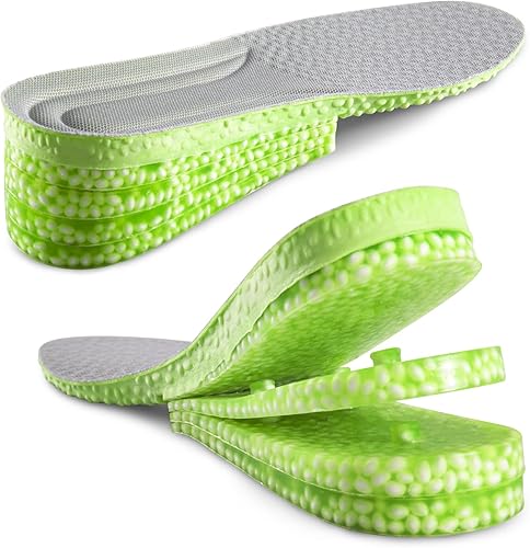 Nafang, plantillas de altura, color verde, Verde