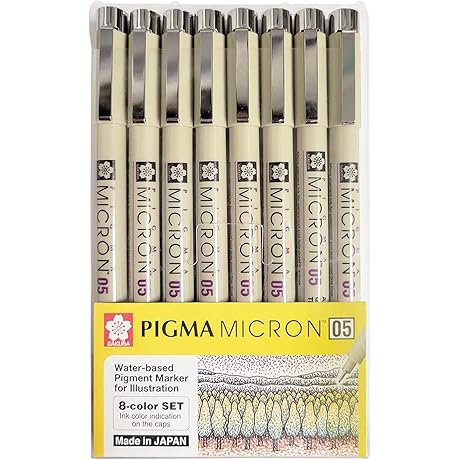 Micron Pen Set: Unleash Your Imagination with Vibrant Assortment