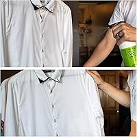 Vista 6 de Cold Iron Spray antiarrugas para ropa. 32 onzas líquidas Mojito Citrus Mint. Alternativa de planchado a base de plantas. Rápido, fácil de usar.