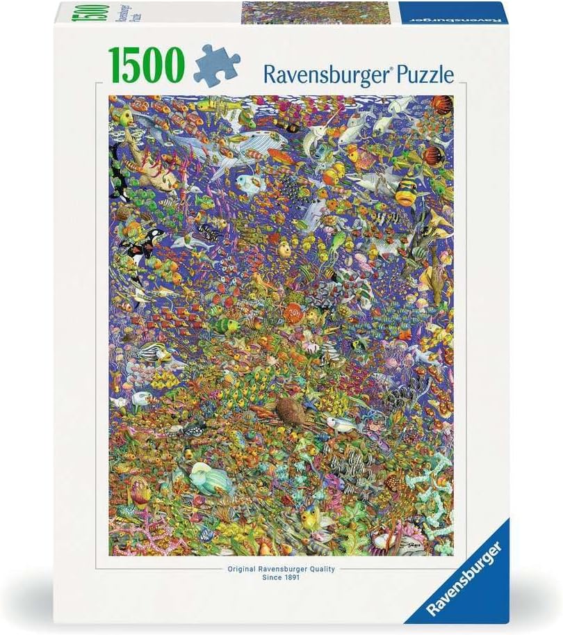 Ravensburger Shoal 1500 Piece Jigsaw Puzzle for Adults - 12000436 - Handcrafted Tooling, Made in Germany, Every Piece Fits Together Perfectly