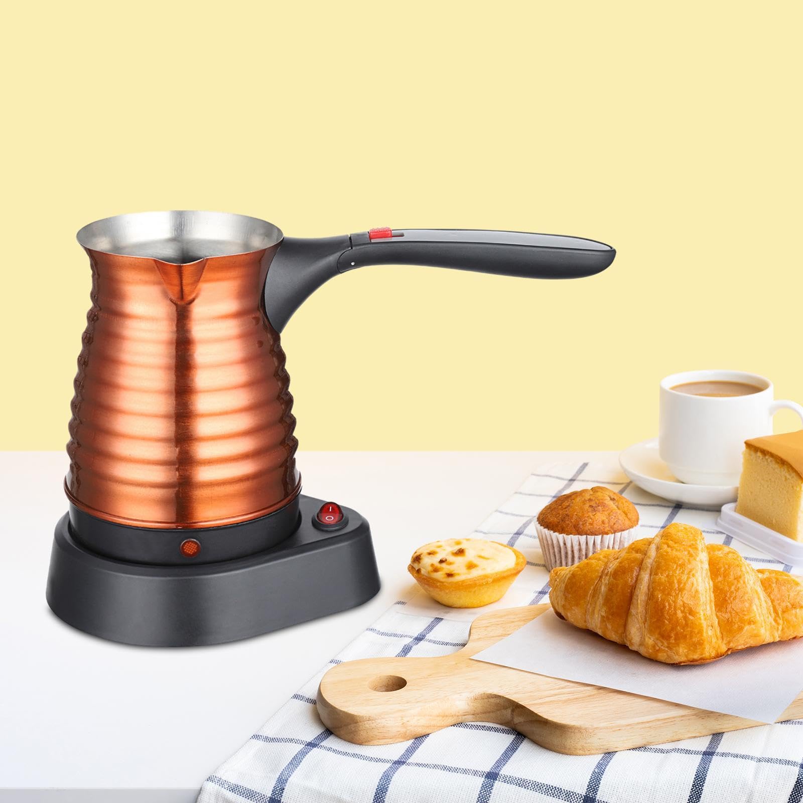 Amazon.co.jp : DeeRace 電動トルココーヒーメーカー 500ml 快適