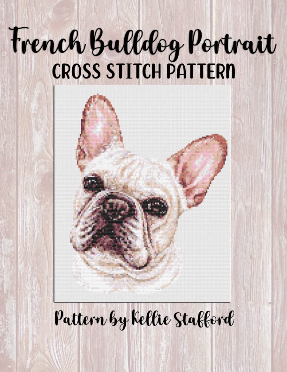French Bulldog Portrait Cross Stitch Pattern