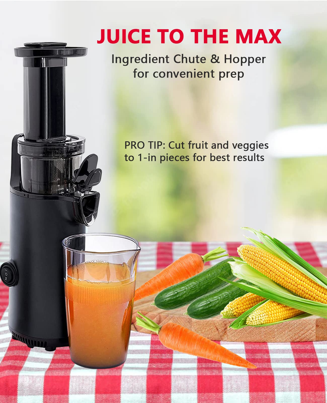 Coldpress Juicer Compact Juice Blender Dash, 58 OFF