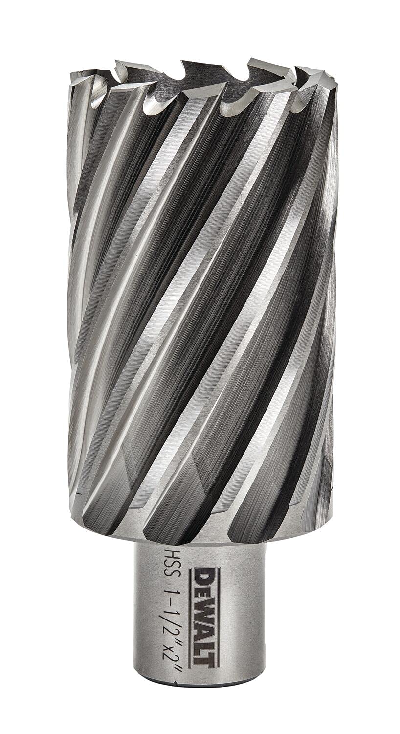 DEWALT DWAC02024 1-1/2" X 2" HSS ANULAR CORTADOR 3/4" WELDON