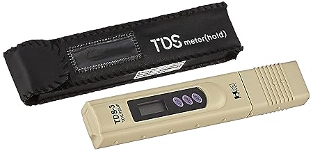 HM Digital TDS-3 Handheld TDS Meter with Carrying Case
