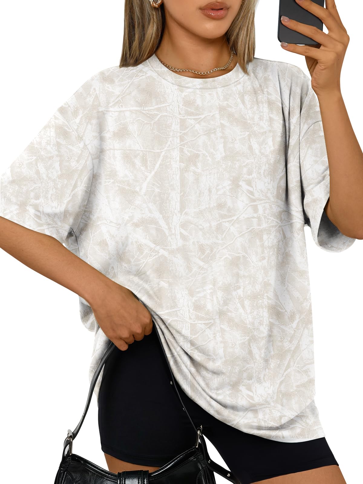 Trendy Queen Womens Oversized T-Shirts Short Sleeves Workout Tops | Casual Summer Gym Tees Plus Size Fashion Clothes 2026