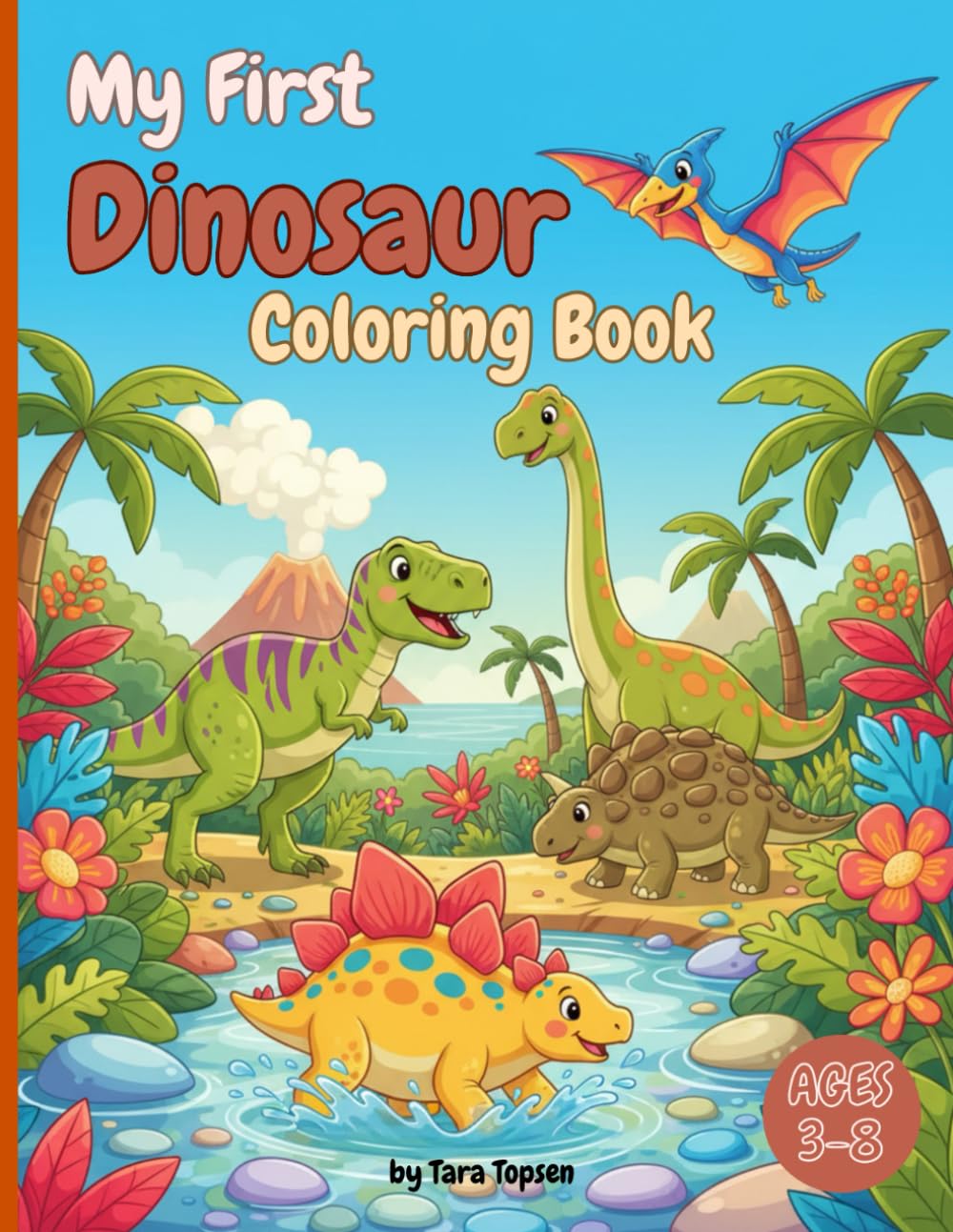 My First Dinosaur Coloring Book