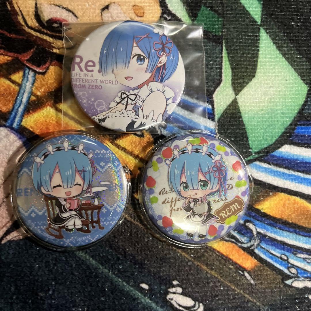 Amazon.co.jp: Re ゼロから始める異世界生活レム缶バッジ : おもちゃ 