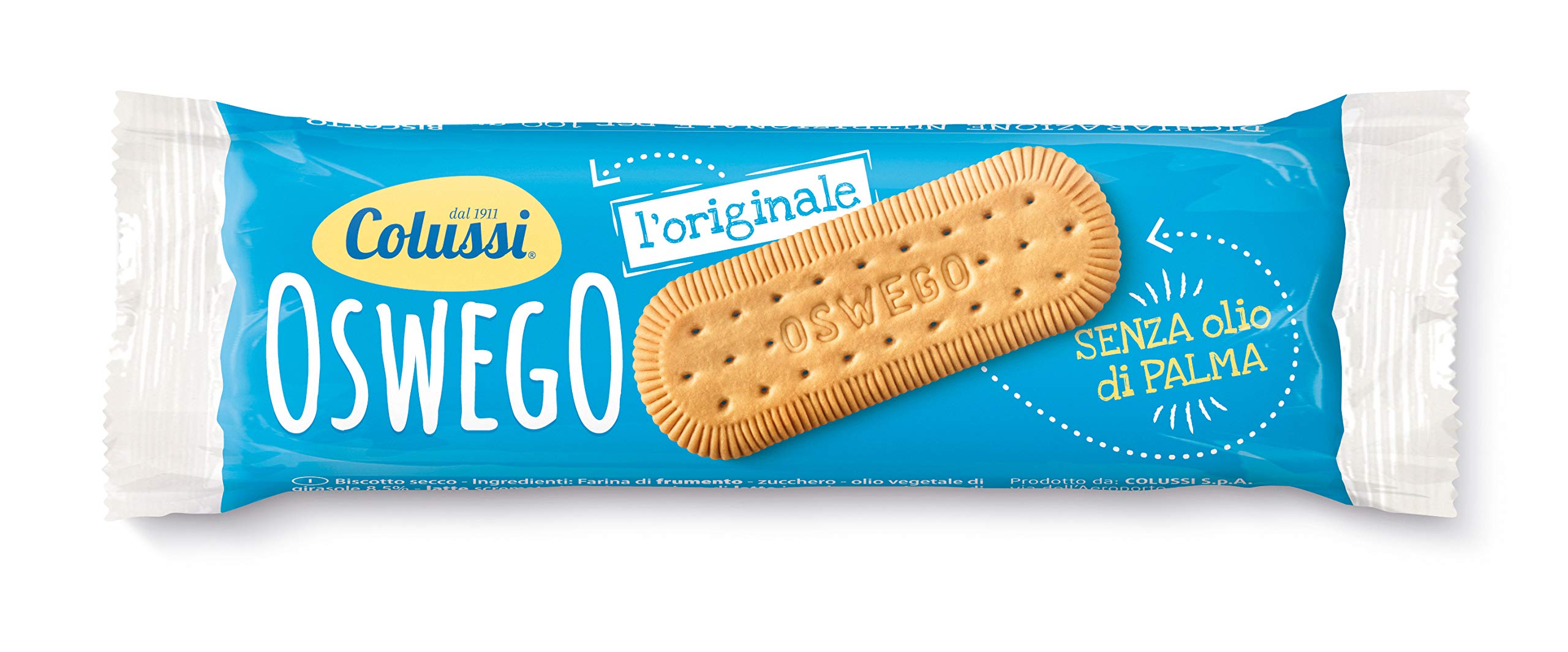 Colussi e Misura - Biscotti Monoporzione 80 Pezzi Assortiti in 4 Varietà e Confezionati in Imballaggio Sicuro Resistente agli Urti