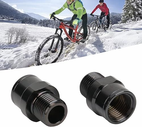 Miniatura 4 de Extensor de pedal de bicicleta, pedal de bicicleta de aleación de 0.630 in0.6 pulgadas, eje de extensión de pedal de bicicleta, eje de extensión