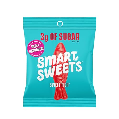 SmartSweets ositos de goma bajos en azúcar dulces, ácidos, libre de alcoholes de azúcar y sin edulcorantes artificiales