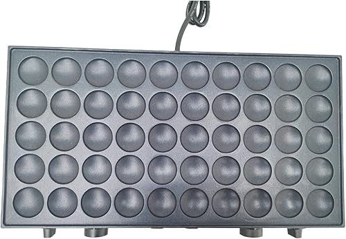 Miniatura 2 de TECHTONGDA Mini máquina holandesa para hacer panqueques eléctrica comercial, 50 unidades, 110 V, antiadherente, máquina para hacer panqueques