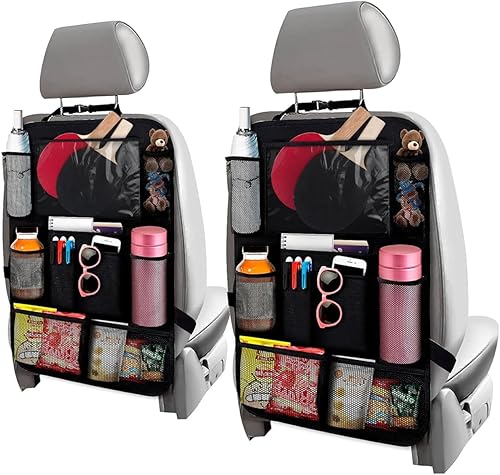 Organizador de asiento trasero de automóvil, organizador de asiento de automóvil, protector de asiento de automóvil, protector de asiento,