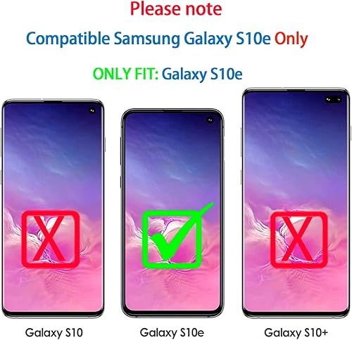 Miniatura 3 de Bisbkrar Defender - Funda para Samsung Galaxy S10E funda de teléfono grado militar 3 en 1 a prueba de golpes protección resistente para Galaxy S10E