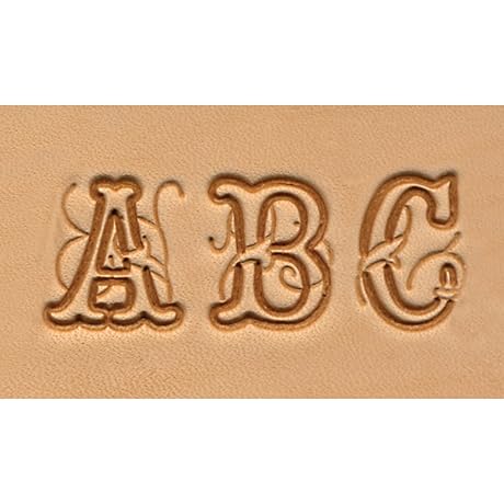 Tandy Leather Craftool Script Alphabet Set
