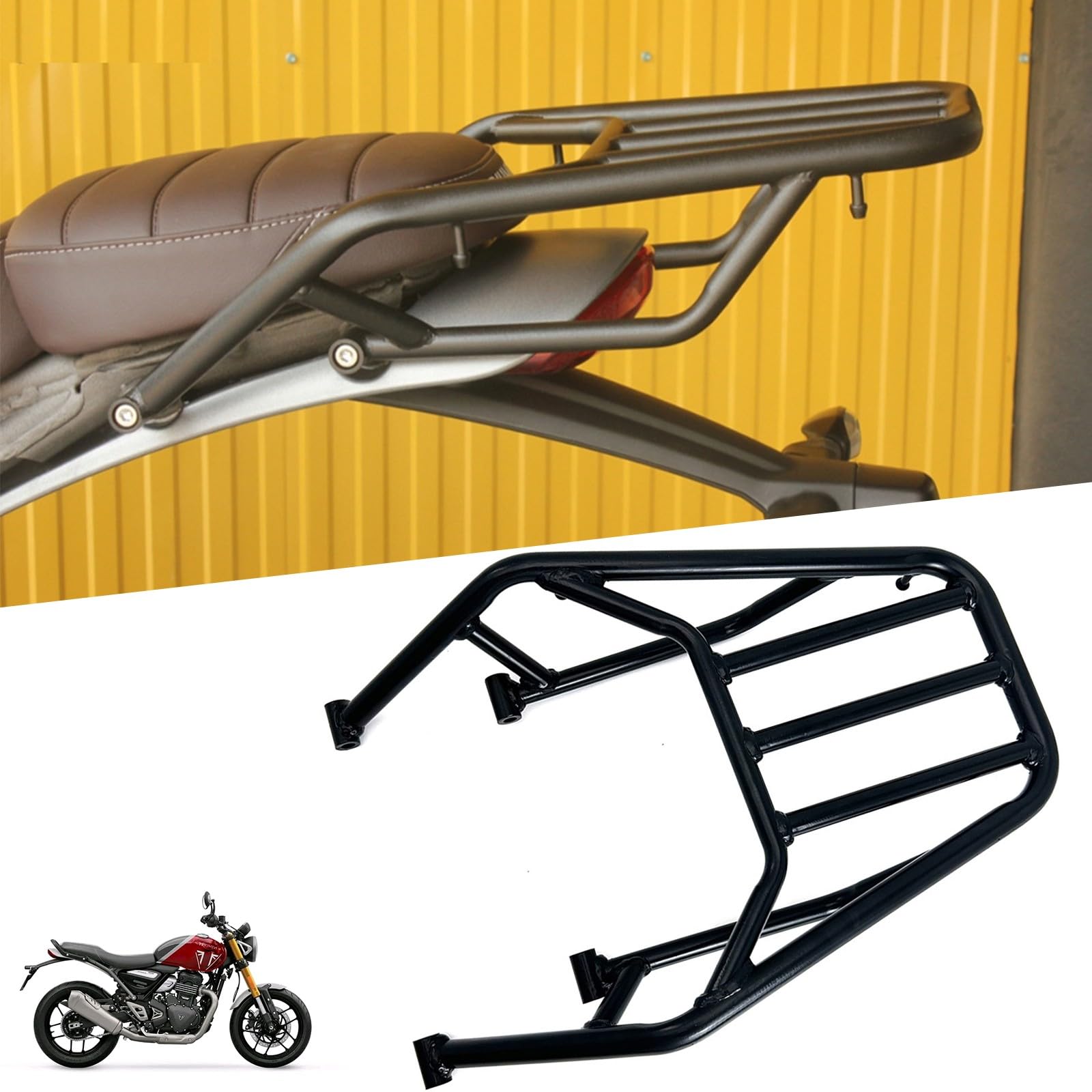 Amazon | Triumph Speed 400 Scrambler 400x に適合 バイク用リア