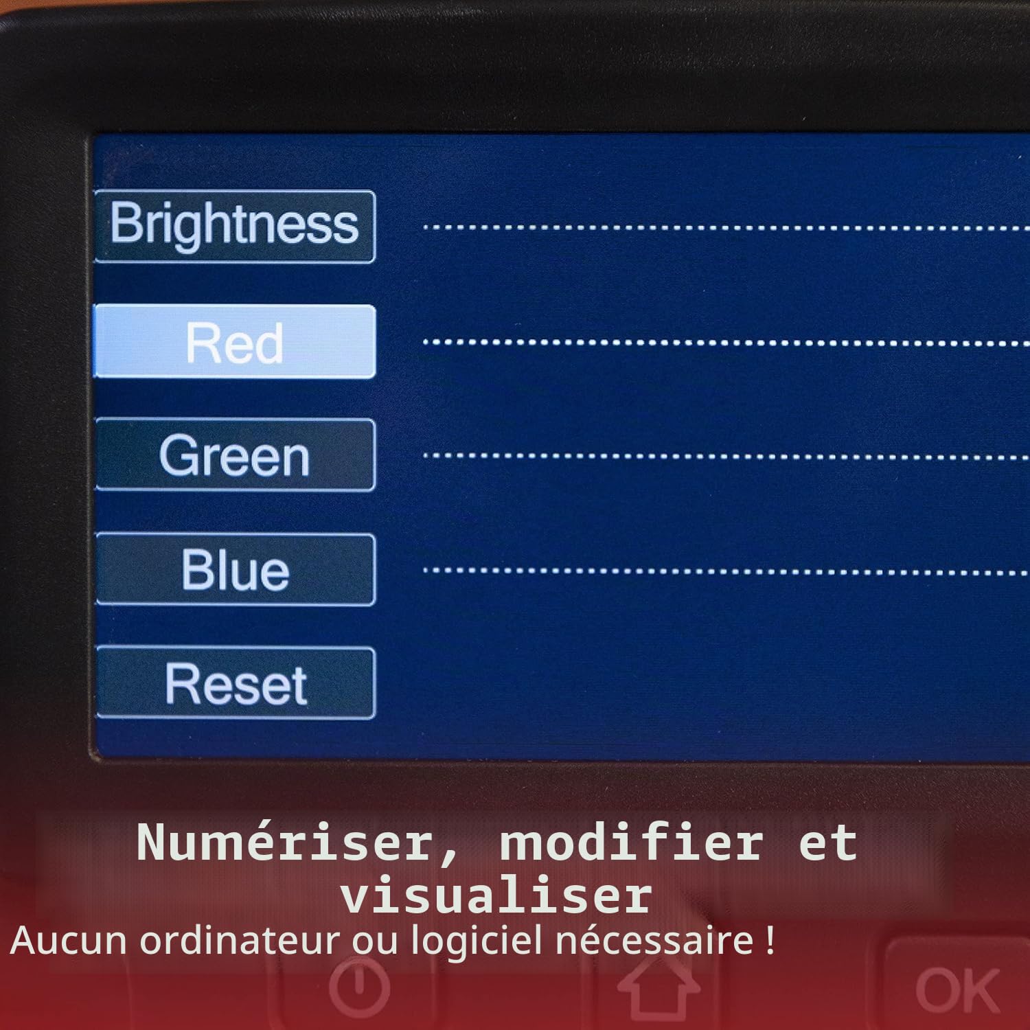 Magnasonic Numériseur de Films Tout-en-Un 24MP avec Grand Écran 5" et HDMI, Convertit Les Films 35mm/126/110/Super 8 et Les Diapositives 135/126/110 en Photos Numériques, Mémoire Intégrée (FS71)