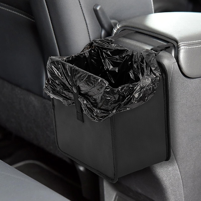 车载可折叠垃圾桶，防漏防水挂式车用垃圾箱收纳袋