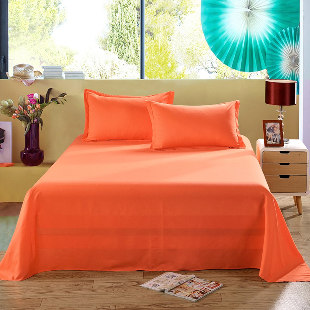 Drap de dortoir doux drap plat uni anti-glisse 230x230cm E