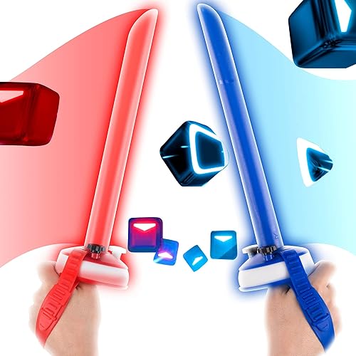 Miniatura 8 de Silicone Face Cover for Oculus Quest 2and Lens Cover with Beat Saber Handle Bundle