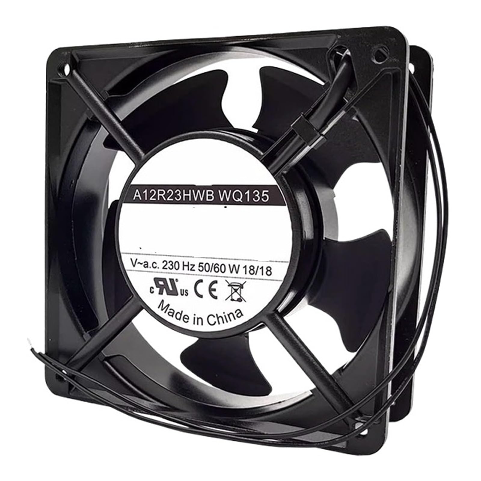 A12R23HWB WQ135 AC 230V 18W 12038 120*120*38mm 12cm Cooling fan