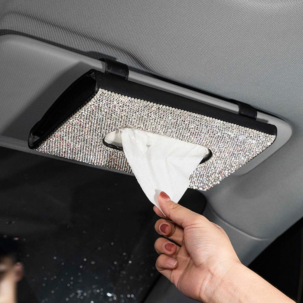 Mate Other Mate Title Mate Keyword Mate Description Yami 車用 ティッシュカバー 車載収納ボック カー用品 吊りティッシュボックス 収納ポケット カード収納可 サンバイザー ティッシュ収納 レザー 取り付け 車 バイク カーアクセサリ