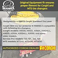 Vista 6 de Corghi 8-11100104 - Protector de barra de neumático amarillo (6 unidades)