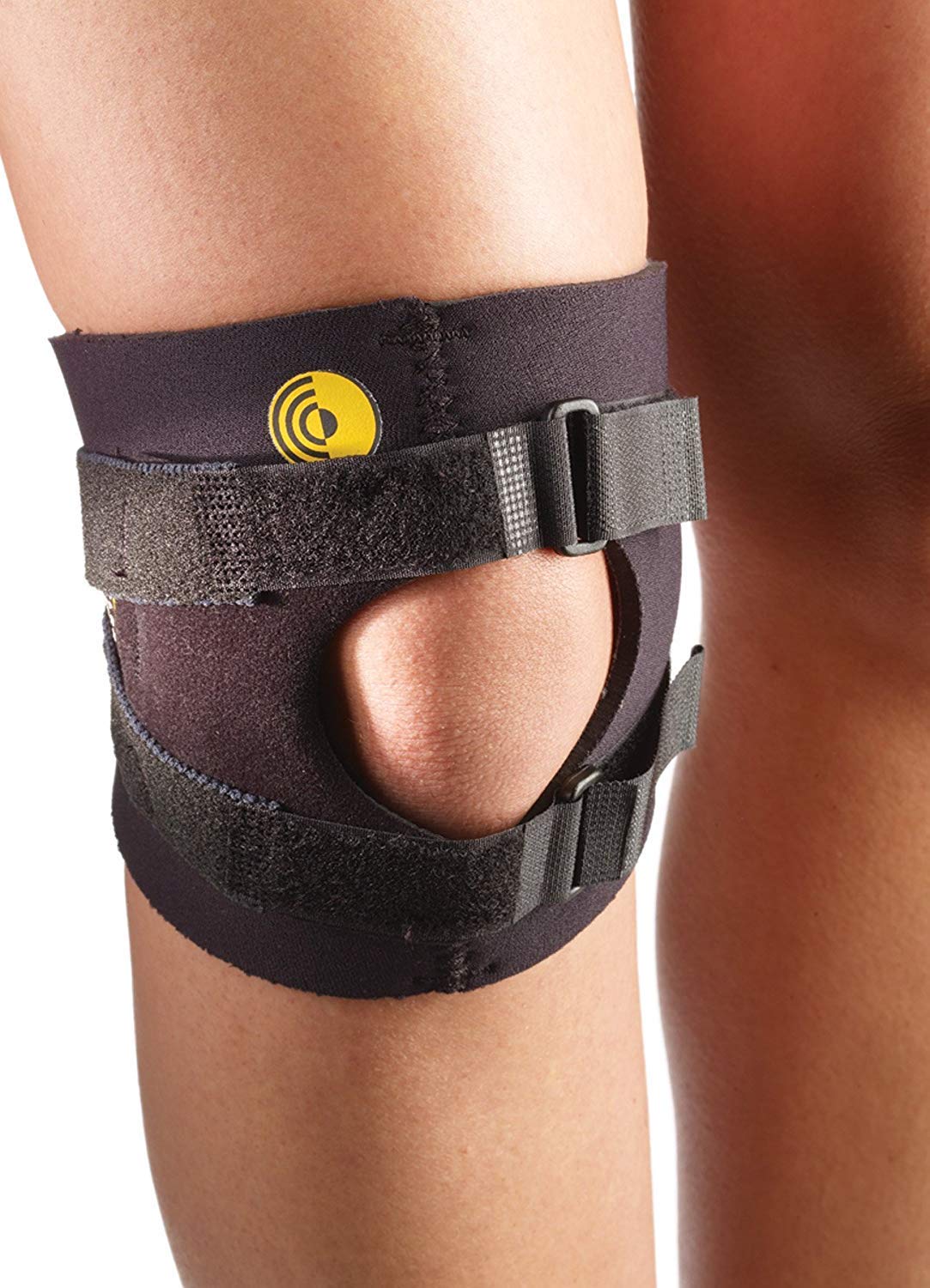 Corflex Knee-O-Trakker Runners Knee Brace for Running Pain-XS - Black