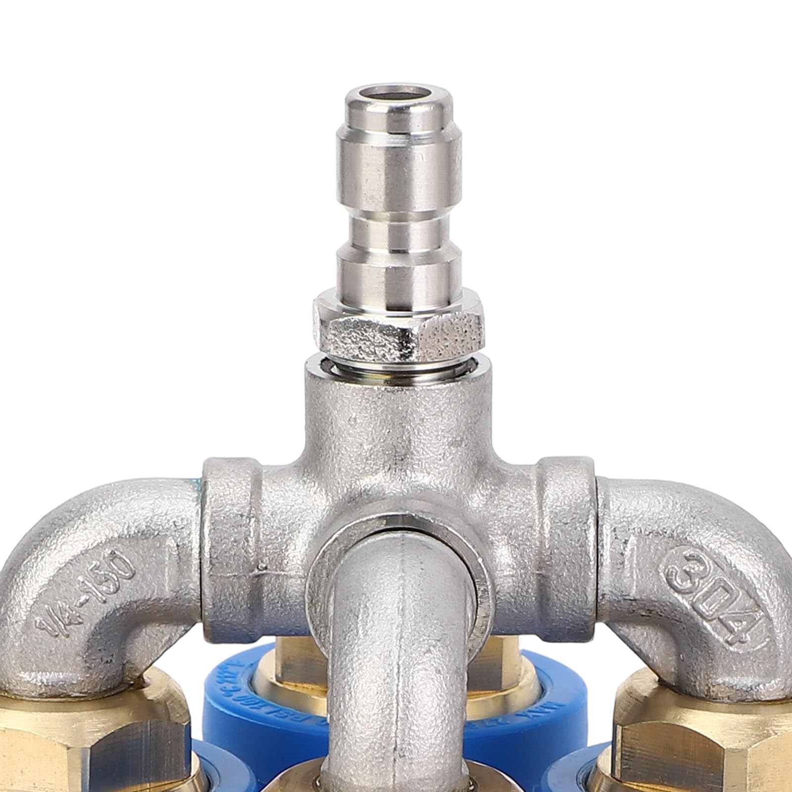 CHICIRIS Buse Turbo 4 en 1, Buse de Nettoyeur Haute Pression 4000 PSI, Pulvérisation Turbo Rotative à 360° avec Connecteur Rapide de 1/4", pour le Nettoyage à Haute Pression des