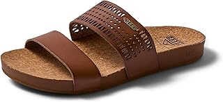 Reef Women's Cushion Vista Perf Slide Sandal, Coffee, 8.5 Price In India