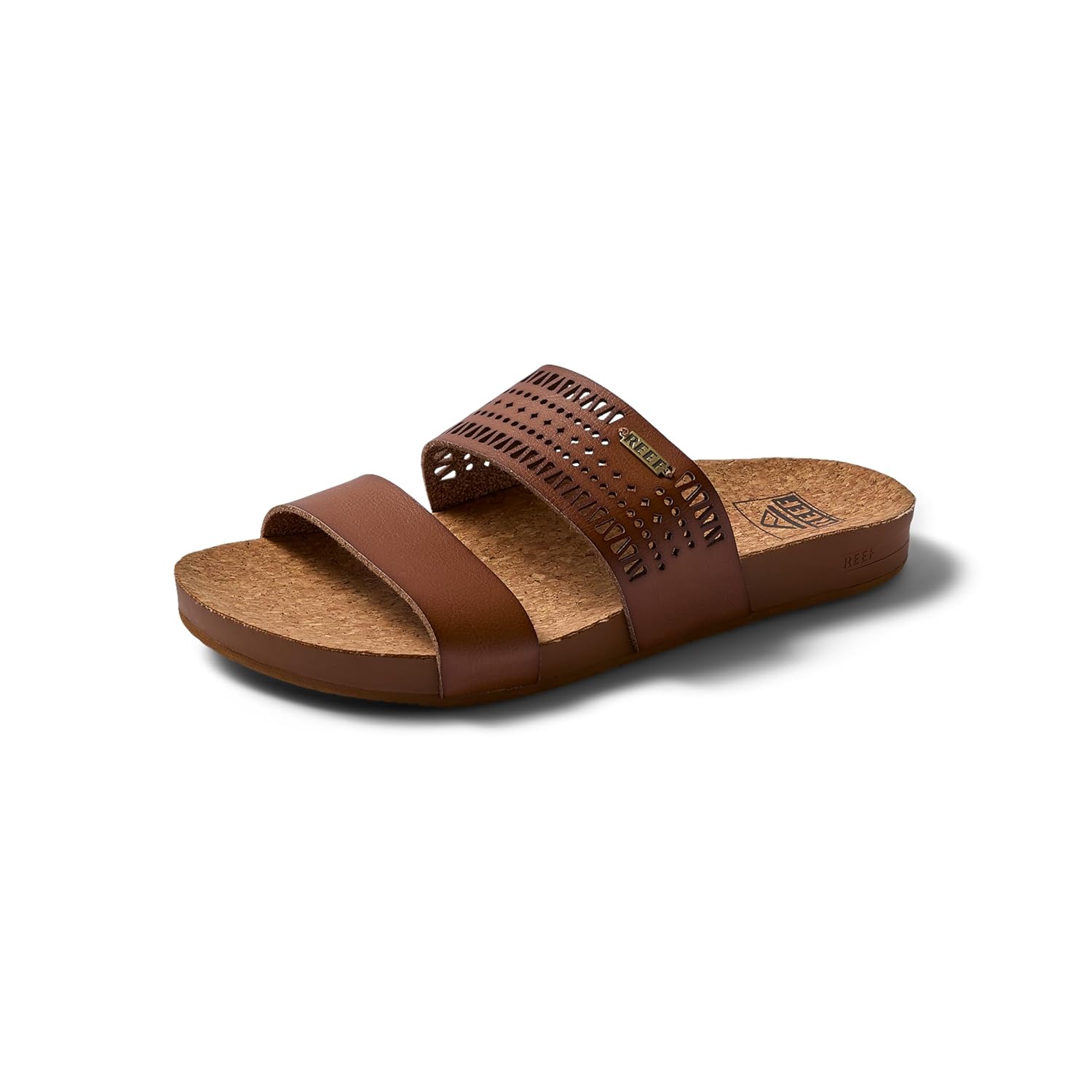 Reef Women's Cushion Vista Perf Slide Sandal, Coffee, 8.5 - Review, Price and Buying Guide