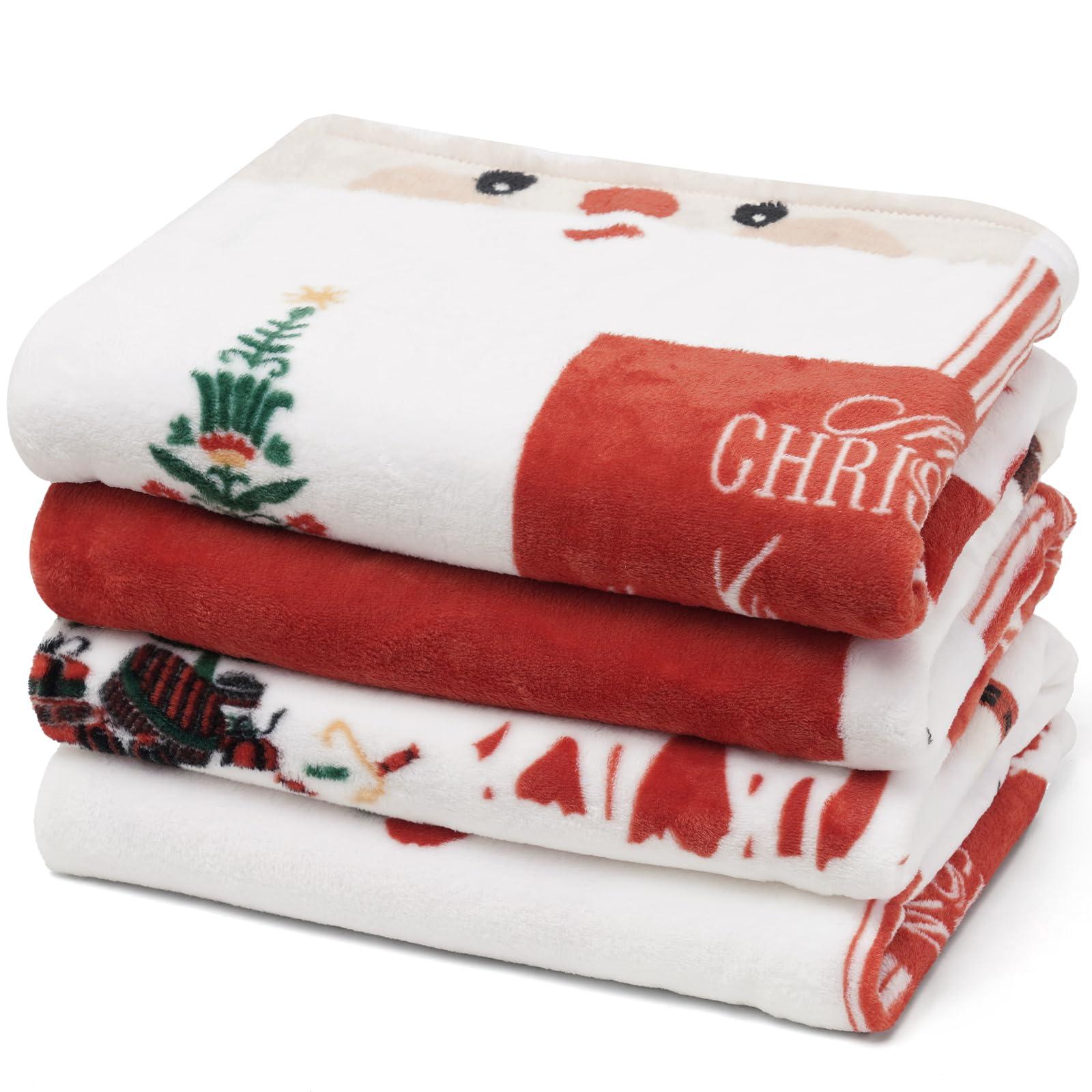 PHF P Fleece Blanket Christmas Plaid S UK โ image 1