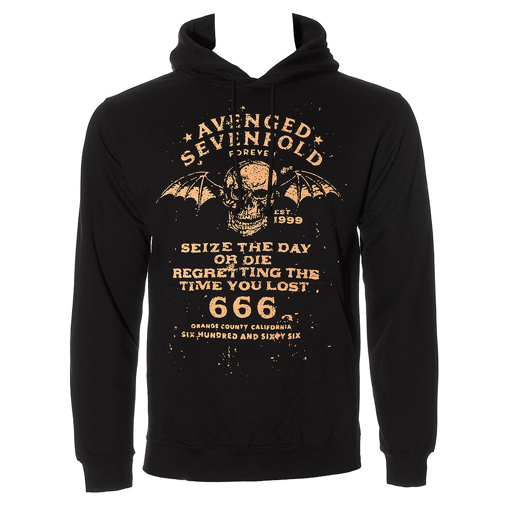 Avenged Sevenfold Seize The Day Hoodie (Black) - X-Large
