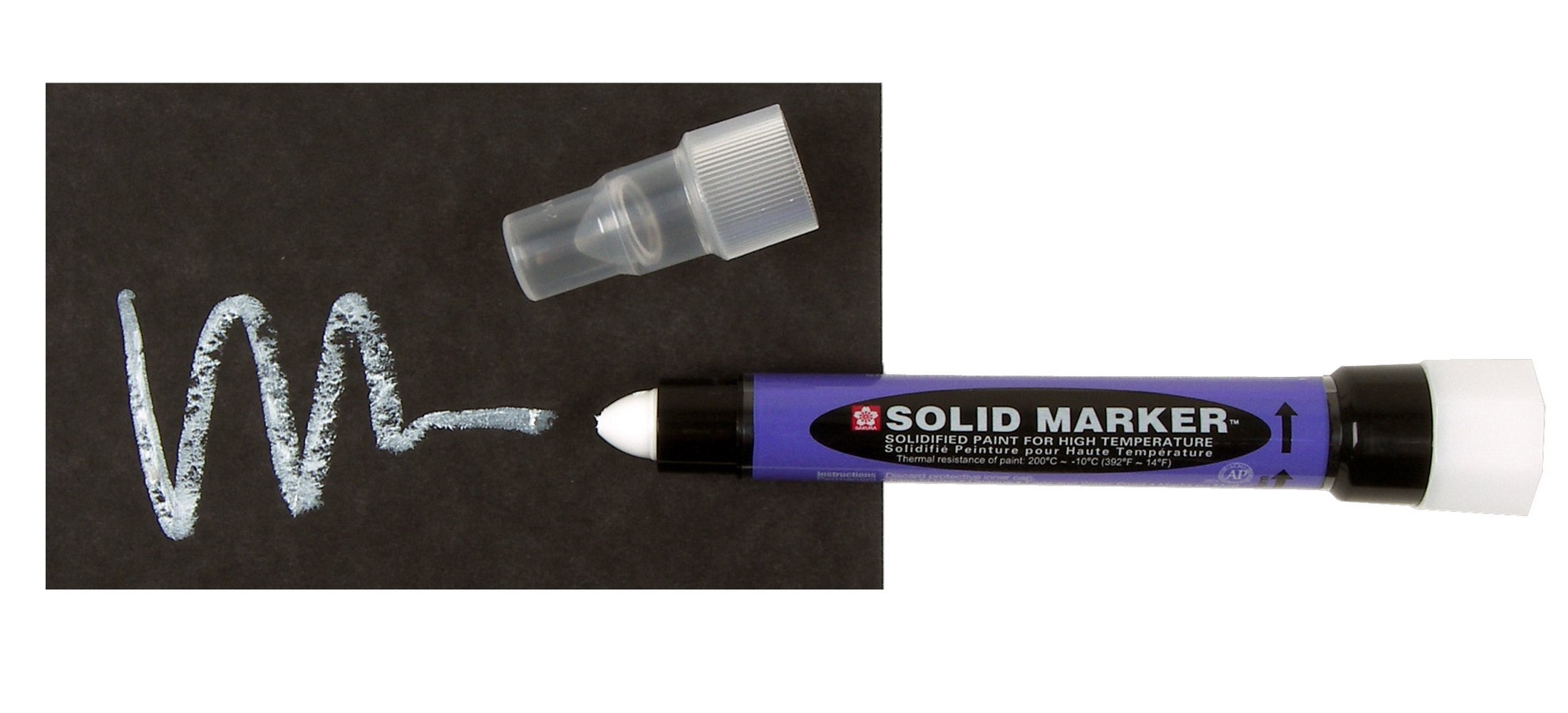 Sakura White Solid Marker Slim