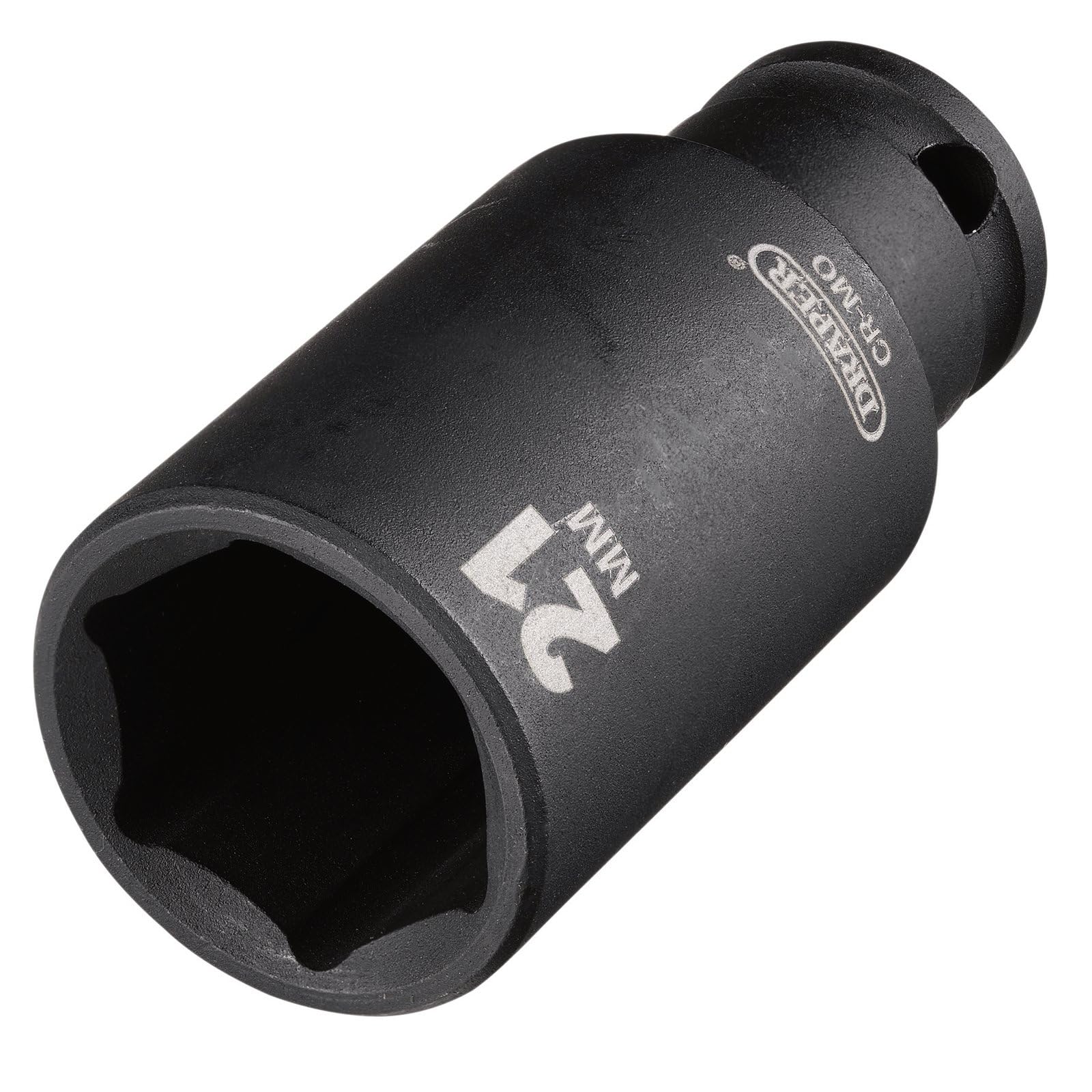 Draper 20177 HI-TORQ® Metric Deep Impact Socket, 3/8" Sq. Dr., 21mm