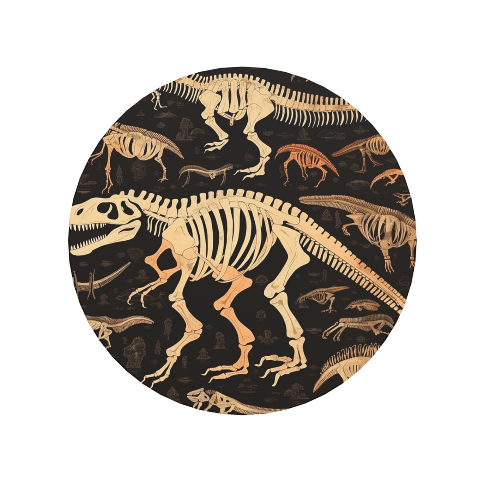 Dinosaur Skeleton Print Fridge Magnets Cute Strong Refrigerator Magnets Fun Magnet for Locker Office Whiteboard Decor, Door Magnets Decorative Magnetic Stickers for Home Decor