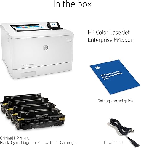 Miniatura 5 de HP Laserjet Enterprise M455dn Impresora láser de sobremesa, color 12 x 16.3 x 18.6 pulgadas