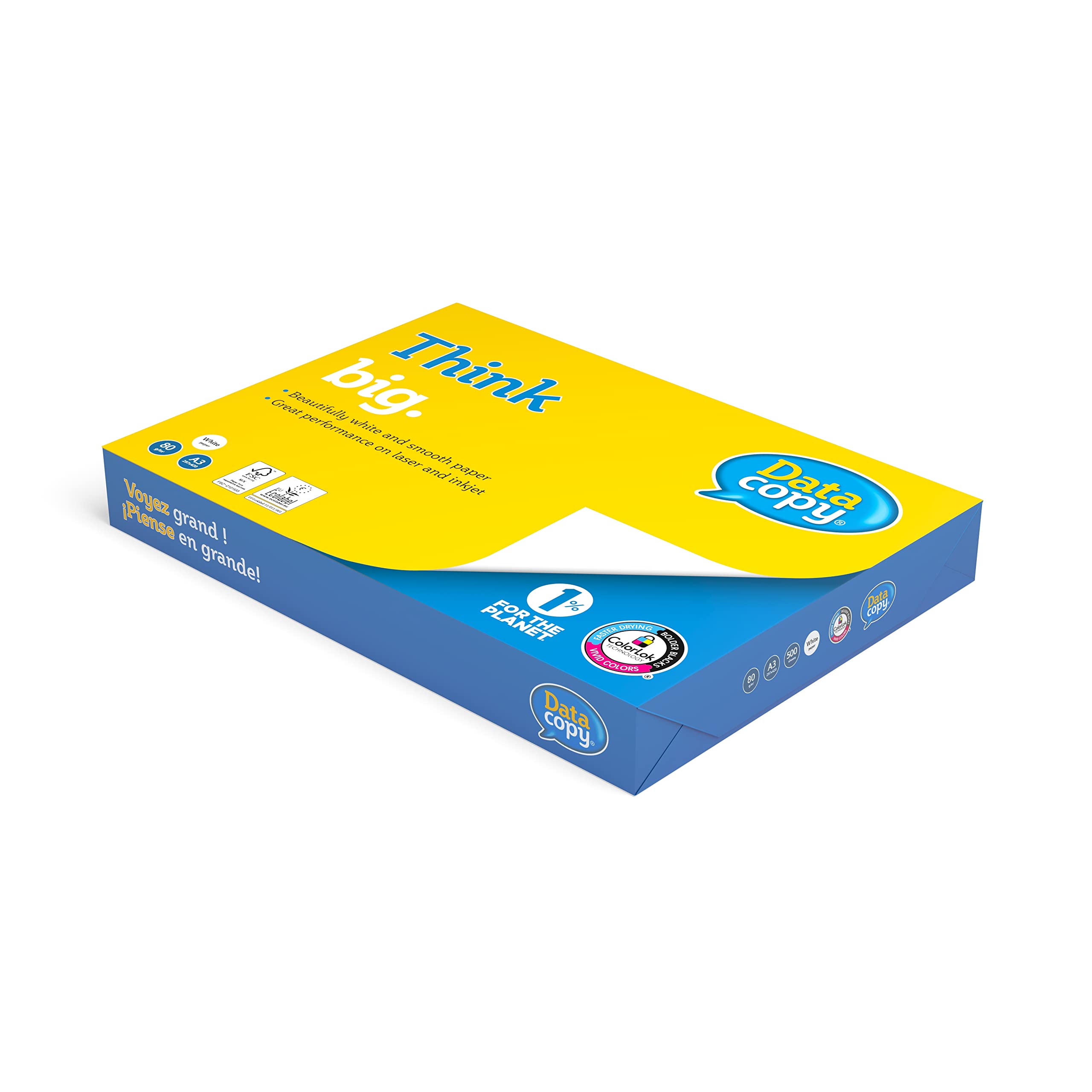 Data Copy 521840, enveloppes et matériaux Livraison, papier 80 g/m², A3, FSC Mix Credit