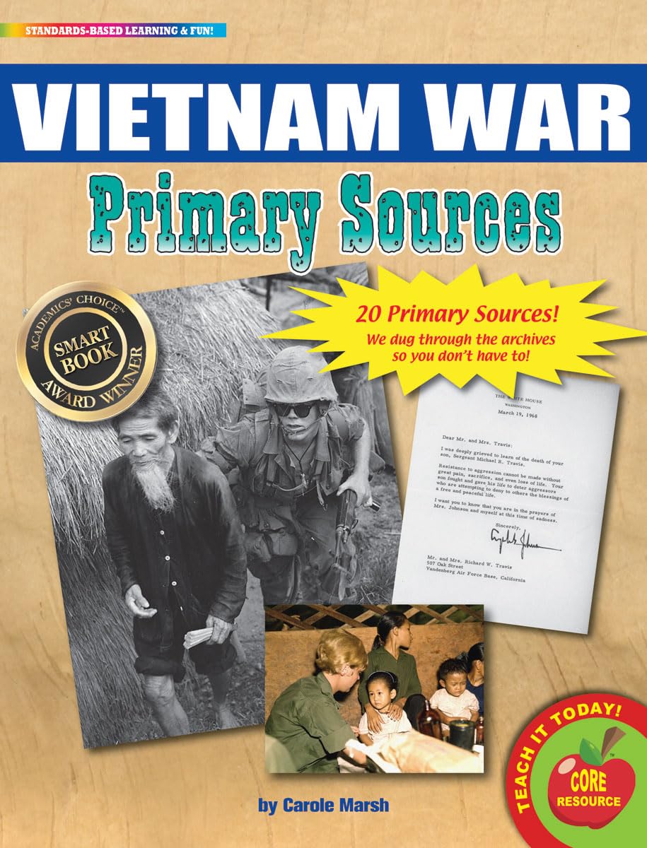 GALLOPADEPublishing Group Historical Documents Vietnam War Primary Sources Pack (9780635126092)