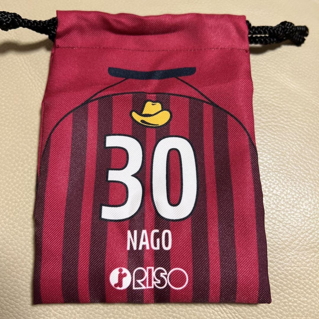 Amazon.co.jp: 鹿島アントラーズ 2023 選手巾着袋 名古太郎 : ファッション 