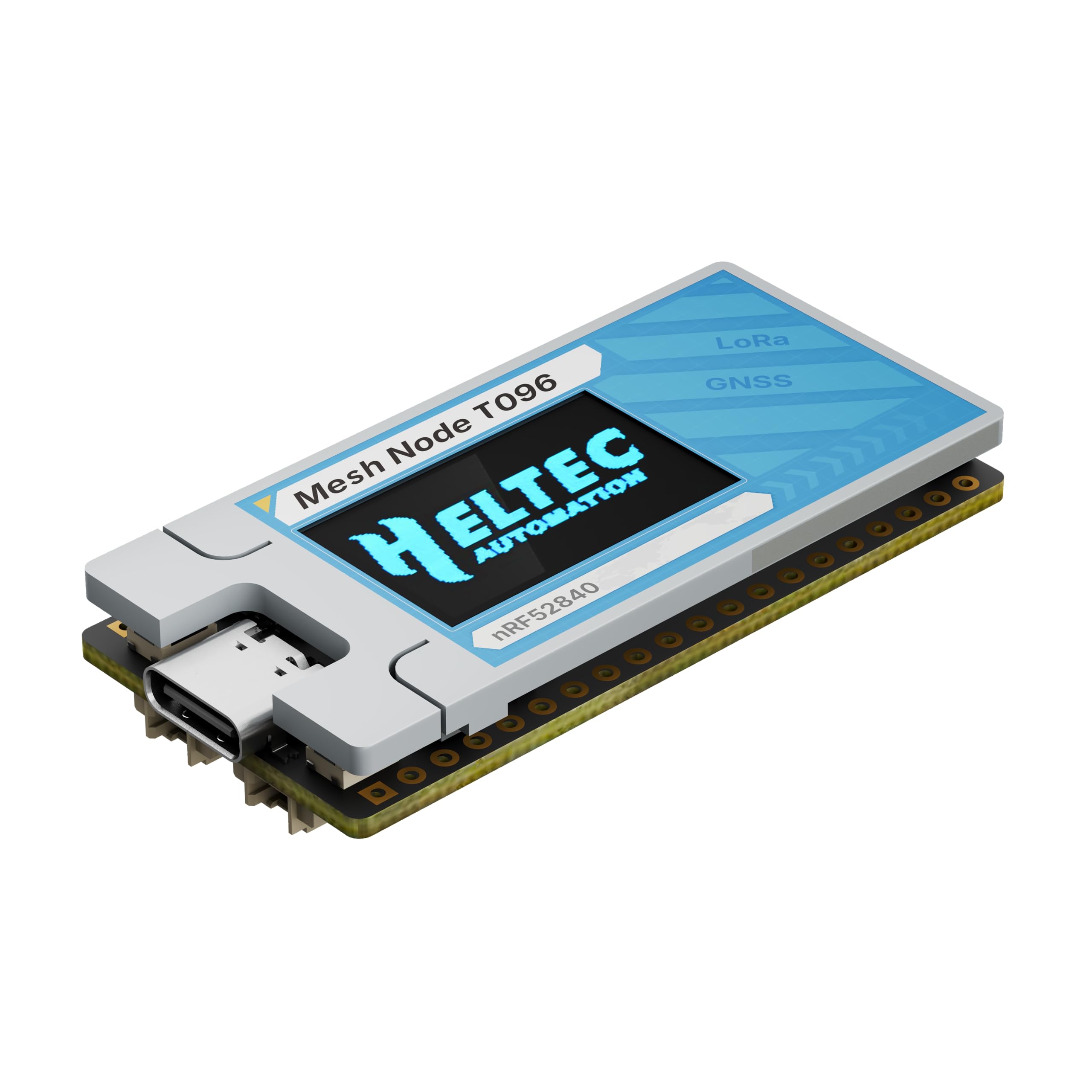 Amazon.com: Heltec T096 Meshtastic Mesh Node, nRF52840 SX1262 LoRa